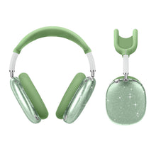 Load image into Gallery viewer, 2/4pcs Glitter Sparkle Protective Case Shockproof Ear Pad Clear Ear Cups Headband TPU Earphone Case Cover For Airpods Max Earphone
