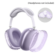 Load image into Gallery viewer, 2/4pcs Glitter Sparkle Protective Case Shockproof Ear Pad Clear Ear Cups Headband TPU Earphone Case Cover For Airpods Max Earphone
