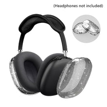 Load image into Gallery viewer, 2/4pcs Glitter Sparkle Protective Case Shockproof Ear Pad Clear Ear Cups Headband TPU Earphone Case Cover For Airpods Max Earphone
