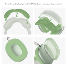 Load image into Gallery viewer, 2/4pcs Glitter Sparkle Protective Case Shockproof Ear Pad Clear Ear Cups Headband TPU Earphone Case Cover For Airpods Max Earphone
