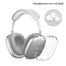 Load image into Gallery viewer, 2/4pcs Glitter Sparkle Protective Case Shockproof Ear Pad Clear Ear Cups Headband TPU Earphone Case Cover For Airpods Max Earphone
