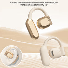 Load image into Gallery viewer, AI Intelligent Translation Bluetooth Headset OWS Hanging Ear Super Long Endurance Sports Headset With Power Display
