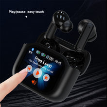 Load image into Gallery viewer, AI Translation Bluetooth Headset With Color Touch Display Screen Wireless In-Ear Stereo ANC Noise-Cancelling Sports Business Earphone
