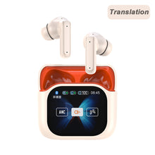 Load image into Gallery viewer, AI Translation Bluetooth Headset With Color Touch Display Screen Wireless In-Ear Stereo ANC Noise-Cancelling Sports Business Earphone
