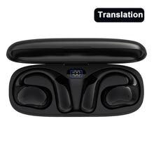 Load image into Gallery viewer, AI Intelligent Translation Bluetooth Headset OWS Hanging Ear Wireless Stereo Sports Gaming Headphones
