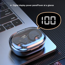 Load image into Gallery viewer, AI Intelligent Translation Bluetooth Headset Hanging Ear Long Endurance Wireless Sports Headphone With Power Display
