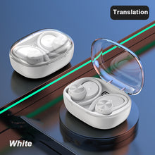 Load image into Gallery viewer, AI Intelligent Translation Bluetooth Headset Hanging Ear Long Endurance Wireless Sports Headphone With Power Display
