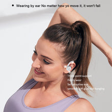 Load image into Gallery viewer, AI Intelligent Translation Bluetooth Headset Hanging Ear Long Endurance Wireless Sports Headphone With Power Display
