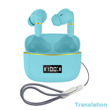 Load image into Gallery viewer, AI Smart Translation Bluetooth Headset In-Ear TWS Stereo Business Headset With Digital Display

