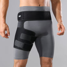 Load image into Gallery viewer, Outdoor Thigh Area Sports Protection Mountaineering Basketball Breathable Pressure Adjustable Hip And Groin Strap
