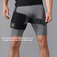 Load image into Gallery viewer, Outdoor Thigh Area Sports Protection Mountaineering Basketball Breathable Pressure Adjustable Hip And Groin Strap
