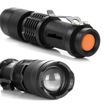 Load image into Gallery viewer, Outdoor Tactical Helmet Flashlight LED Aluminum Alloy Telescopic Zoom Work Light Lighting Equipment
