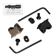 Load image into Gallery viewer, 1PC Railscales Rolleover Flashlight Stand M340C/M640DF Tactical Flashlight Rolleover Base For MLOK System
