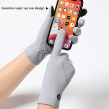 Load image into Gallery viewer, 1Pair Winter Warm Cashmere Gloves For Women Outdoor Riding Windproof Non-Slip High Spring Touch Screen Gloves
