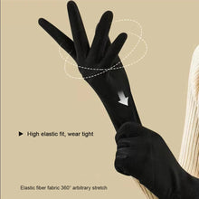 Load image into Gallery viewer, 1Pair Winter Warm Cashmere Gloves For Women Outdoor Riding Windproof Non-Slip High Spring Touch Screen Gloves
