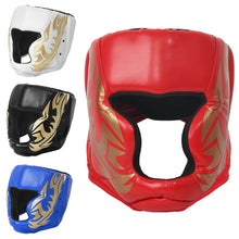 Load image into Gallery viewer, Professional Taekwondo Head Protective Gear Thickened Sanda Karate Competition Training Defensive Helmet For Adult
