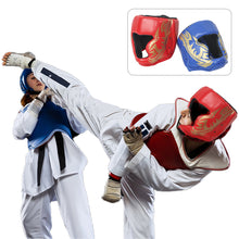 Load image into Gallery viewer, Professional Taekwondo Head Protective Gear Thickened Sanda Karate Competition Training Defensive Helmet For Adult
