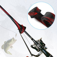Load image into Gallery viewer, 30MM*1.7M Telescopic Rod Protective Cover PET Weaving Scratch-Proof Protective Cover Fishing Gear Accessories
