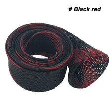 Load image into Gallery viewer, 30MM*1.7M Telescopic Rod Protective Cover PET Weaving Scratch-Proof Protective Cover Fishing Gear Accessories
