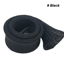 Load image into Gallery viewer, 30MM*1.7M Telescopic Rod Protective Cover PET Weaving Scratch-Proof Protective Cover Fishing Gear Accessories
