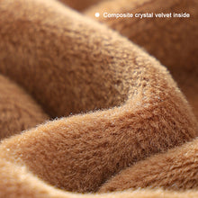 Load image into Gallery viewer, 1 Pair Autumn Winter Suede Warm Gloves For Man Outdoor Windproof Cold-Proof Flip Finger Touch Screen Riding Gloves
