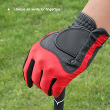 Load image into Gallery viewer, 1PC Golf Gloves With Non-Slip Particles For Left Hand Wear-Resistant Breathable Self-Adhesive Cloth Fixed Golf Supplies
