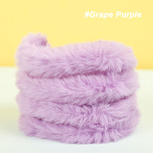 Load image into Gallery viewer, 20mm Rabbit Plush Iron Wire Strip Stick Colorful Wool Twist Wire Sticks DIY Miniature Animal Pet Toys Handmade Accessories
