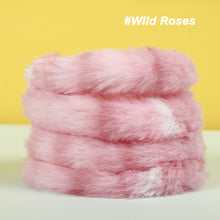 Load image into Gallery viewer, 20mm Rabbit Plush Iron Wire Strip Stick Colorful Wool Twist Wire Sticks DIY Miniature Animal Pet Toys Handmade Accessories
