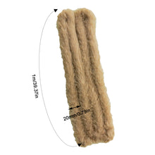 Load image into Gallery viewer, 20mm Rabbit Plush Iron Wire Strip Stick Colorful Wool Twist Wire Sticks DIY Miniature Animal Pet Toys Handmade Accessories
