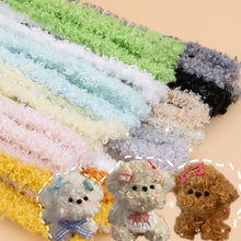 Load image into Gallery viewer, 20mm Curly Hair Plush Twist Sticks Creative New Wool Iron Wire Strip Stick DIY Miniature Animals Toys Dolls Handmade Accessories
