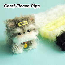 Load image into Gallery viewer, Fengyu Long Hair Twister Dog 15mm Ultra Thick and Dense Plush Handmade Twister Stick Hair Root Hair Strips
