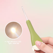 Load image into Gallery viewer, Plastic Ear Scoop with Luminous Ear Scoop Set Baby and Child Ear Hook Digging Tool with LED Light
