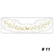 Load image into Gallery viewer, Flash Gold and Silver Christmas Freckle Tattoo Stickers Freckle Waterproof Sweat Proof European American Freckle Stickers Makeup Party Makeup
