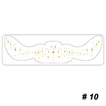 Load image into Gallery viewer, Flash Gold and Silver Christmas Freckle Tattoo Stickers Freckle Waterproof Sweat Proof European American Freckle Stickers Makeup Party Makeup
