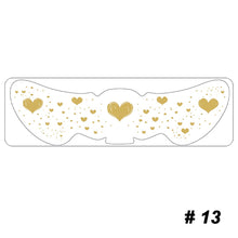 Load image into Gallery viewer, Flash Gold and Silver Christmas Freckle Tattoo Stickers Freckle Waterproof Sweat Proof European American Freckle Stickers Makeup Party Makeup
