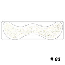 Load image into Gallery viewer, Flash Gold and Silver Christmas Freckle Tattoo Stickers Freckle Waterproof Sweat Proof European American Freckle Stickers Makeup Party Makeup
