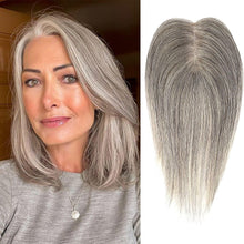 Load image into Gallery viewer, Eight Character Bangs Long Curly Hair Synthetic Wig Women Natural Breathable Woven Synthetic Fiber Replacement Block Wig Piece
