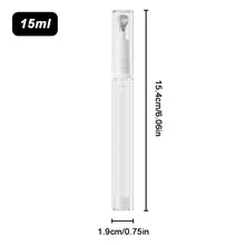Load image into Gallery viewer, 5/10ml Empty Cosmetic Container Cosmetic Bottle For Eye Cream Massage Airless Refillable Ice Cream Container with Metal Tip Head
