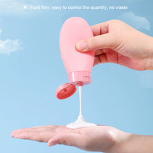 Load image into Gallery viewer, Portable Travel Liquid Container Tool Perfume Bottle Set Refillable Spray Lotion Shampoo Shower Tube Cosmetic Bottling Bottle
