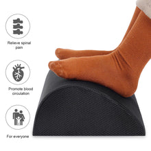 Load image into Gallery viewer, Comfort Foot Rest Under Desk Leg Support Stool Ergonomic Foot Rest for Home Office Work Gaming Accessories Leg Pain Relief
