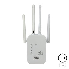 Load image into Gallery viewer, 2.4G WiFi Repeater 300Mbps 1200Mbps Dual-Band Repetidor of Signal Booster WIFI Amplificador Range Repeater Wireless Point AP Router

