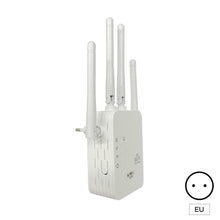 Load image into Gallery viewer, 2.4G WiFi Repeater 300Mbps 1200Mbps Dual-Band Repetidor of Signal Booster WIFI Amplificador Range Repeater Wireless Point AP Router
