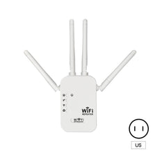 Load image into Gallery viewer, 2.4G WiFi Repeater 300Mbps 1200Mbps Dual-Band Repetidor of Signal Booster WIFI Amplificador Range Repeater Wireless Point AP Router
