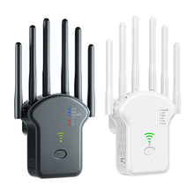 Load image into Gallery viewer, 300Mbps 1200Mbps with High 6 Antenna WiFi Repeater Wireless Router Network Amplifier Repeater Signal Cover Extender Range Signal WiFi Booster

