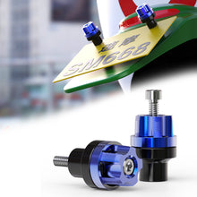 Load image into Gallery viewer, 2Pcs CNC Motorcycle License Plate Screw Cover Shell Holes Plate Scooter Accessories for Electric Motorcycle Part
