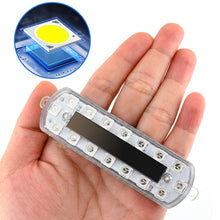Load image into Gallery viewer, Solar Power 16 LED Mortorcycle Car Warning Flashing Light Night Ride Tail Light Anti-rear Strobe Light for Motorcycle Electric Vehicle Bicycle
