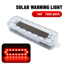 Load image into Gallery viewer, Solar Power 16 LED Mortorcycle Car Warning Flashing Light Night Ride Tail Light Anti-rear Strobe Light for Motorcycle Electric Vehicle Bicycle
