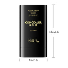 Load image into Gallery viewer, Hair Touch-up Stick Waterproof Sweatproof Non-smudging Covering White Hair Not Easily Decolorized Hair Color Stick With Tooth Comb
