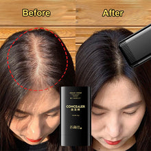 Load image into Gallery viewer, Hair Touch-up Stick Waterproof Sweatproof Non-smudging Covering White Hair Not Easily Decolorized Hair Color Stick With Tooth Comb
