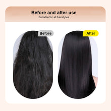 Load image into Gallery viewer, Mini Portable Wireless Straight Hair Comb Rechargeable Temperature Adjustable Dual-purpose Hair Straightener Curling Iron Hair Styling Tool
